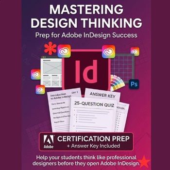Adobe InDesign 5-Day Lesson Plan   Quiz & Worksheet | ACP Certification Prep