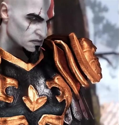 Old Kratos🔥🔥 vs Baldur FULL Fight – Rage Unleashed (4K) #shorts #gaming #kratos