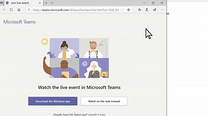Asistir a un evento en directo en Microsoft Teams