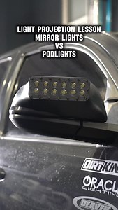 Since y’all wanted a comparison, here you go! #tacoma #toyota #oraclelights #oraclelighting #adventureawaits | Oracle Lighting