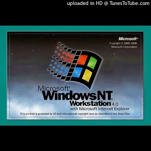Windows NT 4.0 Startup and Shutdown Sounds Uncompressed