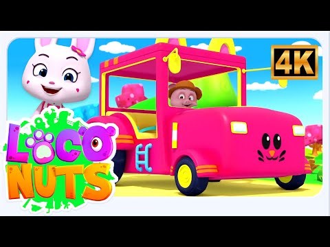 Wheels on the Tractor Popular Nursery Rhyme and More Songs for Kids