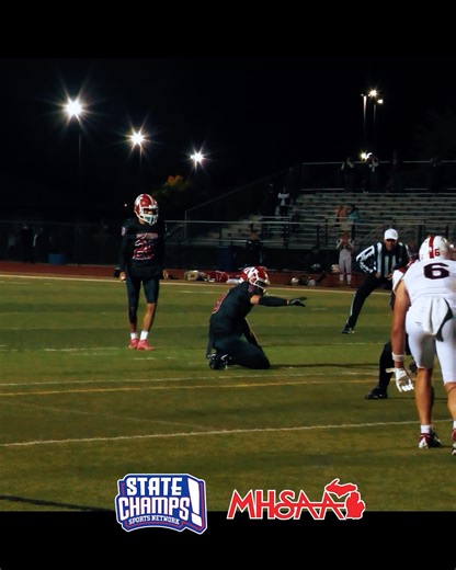 RONALDO SANCHEZ HAD ICE IN HIS VEINS🥶 Sanchez delivered the game winner for Northview! MHSAA | State Champs Michigan