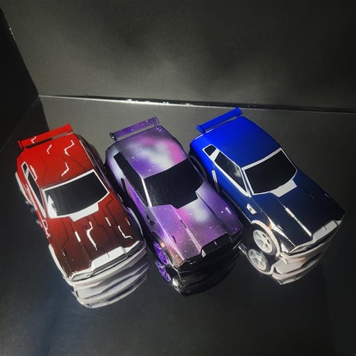 Boxy Body Style Video Game Model Rocket Car - Etsy Österreich