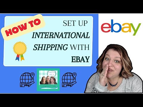 How to Set Up International Shipping on Ebay Easily. Quick International Shipping Tutorial.