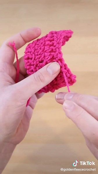 How to Weave in Ends for Double Crochet