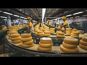 Inside a Parmesan Factory: From Fresh Milk to 24-Month Aged Wheels (Full Process)
