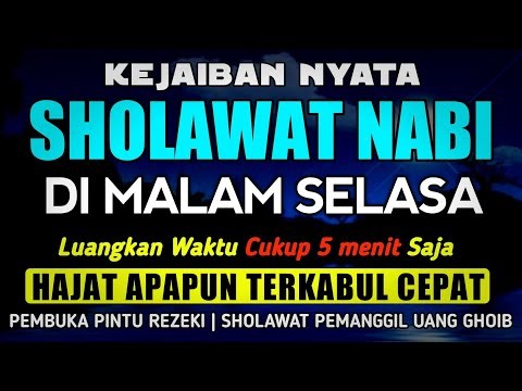 SHOLAWAT PENARIK REZEKI PALING DAHSYAT, Sholawat Nabi Muhammad SAW, SALAWAT JIBRIL PALING MERDU