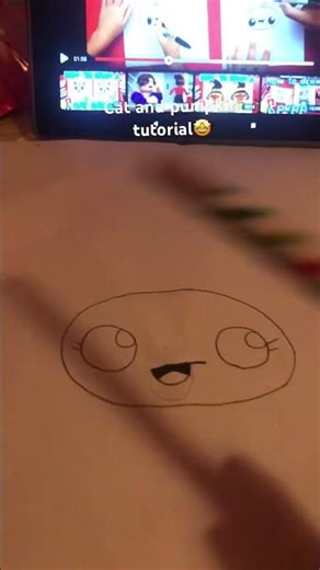 Cat and pumpkin tutorial Halloween 🎃