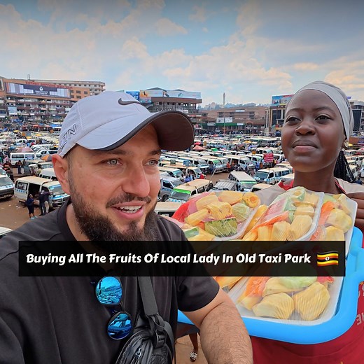283K views · 8.5K reactions | Buying All The Fruits Of Local Lady In Old Taxi Park In Kampala, Uganda  #Uganda #Travel | Davud Akhundzada | Facebook