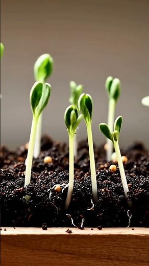 Growing Mustard Greens From Seed Time Lapse – 103 Days