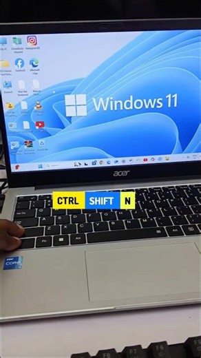 Create and Delete Folder | Using Shortcut key#shorts #ytshorts #viral