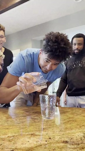 Don’t spill the cup 😅 #2hype #wetlikewater #cup #water #pour #drink