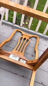 How to upcycle an old wooden chair 晴 With a little help from the HomeVac H30…朗 | eufy | Facebook