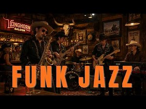 Smooth Jazz Funk – Funky Lounge Beats & Smooth Sax Session