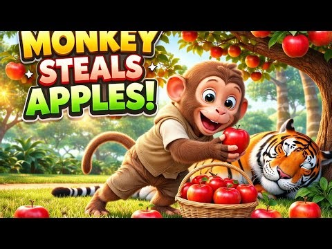 Monkey vs Tiger 🐵🐯 | Apple Story Final Episode