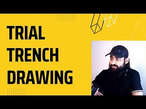How to Prepare Trial Trench (Trial Pit) Shop Drawing For Road Construction ‪@IramHameedRather1‬