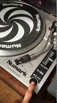 Numark TT1510 Turntable Demo