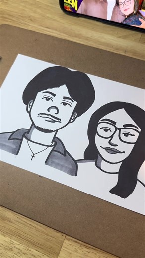 @🎭kami🎭 #caricature #artist #fyp #trending #viral