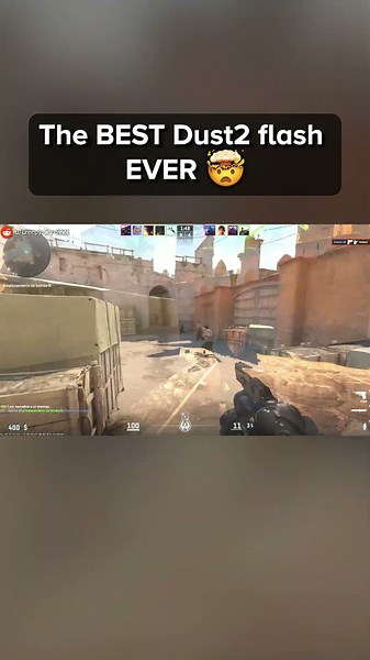 The BEST Dust2 flash ever #cs2