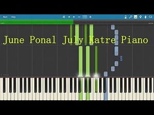 June Ponal July Katre Piano | Keyboard Tutorial | Notes | Harris Jayaraj | Tamil Song.