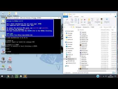 DOSBOX Tutorial - Compilar,ligar,ejecutar Codigo fuente en ASM