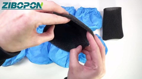 8 Pack VRC2 Cloth Filters & 2 Pcs VFF21 Foam Filter Kit Compatible with Vacmaster 1.5 to 3.2 Gallon Wet/Dry Vac, Fit for Armor All 2.5 Gallon Shop Vacuum: AA255, AA255W