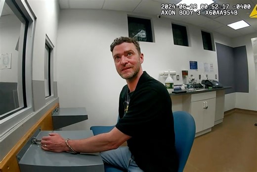 Justin Timberlake when jailed in DUI body cam footage: ‘Yo, you guys are wild’