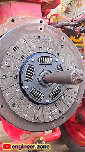 Tractor New Clutch Plate Fitting 🔧 | Quick Repair Tutorial #shorts