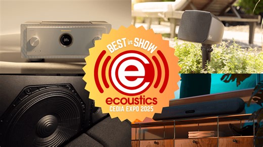Best Audio Gear at CEDIA Expo 2025 - eCoustics Best in Show Awards