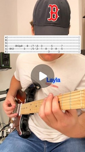Gus Rock on Instagram: "Dive into the timeless classic "Layla" by Eric Clapton with this guitar lesson! Join me as we unravel the iconic chords, intricate riffs, and techniques that define this masterpiece. Whether you're a Clapton fan or just eager to add this epic song to your repertoire, this tutorial has got you covered. Grab your guitar, hit that like button, and let's delve into the emotional journey of "Layla." By the end of this lesson, you'll be strumming and feeling the bluesy magic li