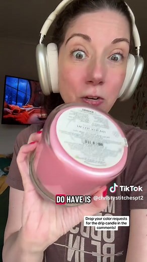 DIY Drip Candle Tutorial: Create a Pink Sparkle Candle