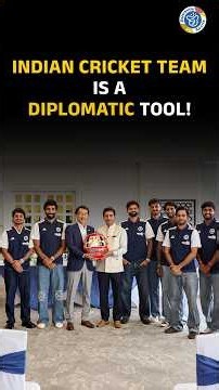 Indian Cricketers are part-time diplomats! India vs Japan Cricket match