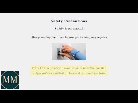 How to Fix Maytag Dryer F3 E3 Error Code – Inlet Thermistor Fault, Reset & Repair Steps