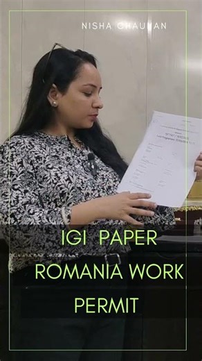 Romania Work Permit Process 2026 | IGI Paper Explained | Romania Work Visa #romania#visa