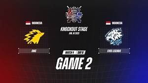 Onic vs EVOS Legends GAME 2 MSC 2023 | EVOS vs ONIC #EVOS #ONIC #ESPORTSTV http://bit.ly/esportstvid MLBB Southeast Asia Cup 2023, MSC 2023 Knockout Stage Onic vs EVOS Legends Game 2, EVOS Legends vs Onic Game 2, EVOS vs ONIC Game 2, ONIC vs EVOS Game 2, MLBB Southeast Asia Cup 2023, MSC 2023, esportstv, esportstvid | esportstv.id