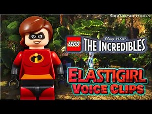 All Elastigirl / Helen Parr Voice Clips • Lego The Incredibles • Voice Lines (Ally Johnson)