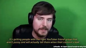 MrBeast found four other lunatics online.Three college dropouts. One high school dropout. One guy who quit his job.They talked on Skype every day for 1000 days straight.7am to 10pm. Then sleep. Then do it again.One of them became the biggest YouTuber on the planet.He spent 10 minutes explaining what they studied:Here's why having the right people accelerates everything."Imagine working solo. 12 hours a day for a year. You make a mistake, you learn from it. You grind.""Now imagine four friends eq