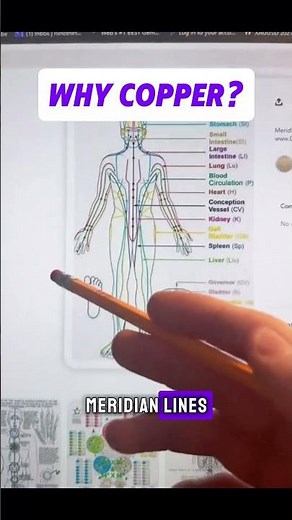 Why copper? 🤔 | Understanding the Meridians of the Human Body #spiritualawakening