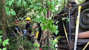 The recruits are getting in some last minute extrication training before graduation next week. The crew from Station 1, B-shift assisted them in learning techniques of extrication, stabilization, and patient triage. Very worthwhile training for the unknowns of vehicle accidents. | Athens-Clarke County Fire Department