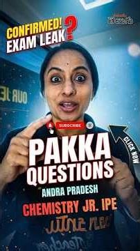 AP Inter 1st Year Chemistry - Exam lo ide pakka! 😱🔥 #APInter #ipechemistry