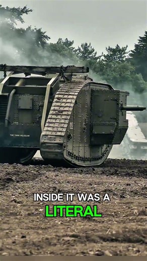 The Very First Tank in History: Mark I 🇬🇧 #WWI