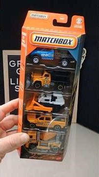 New Matchbox 5 pack! Construction Crew! #matchbox #automobile #toyvehicles #unboxing
