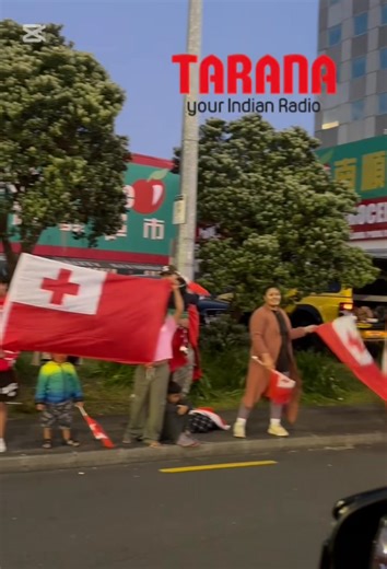 17K views · 121 reactions | Ōtāhuhu is already painted red with Tongan flags flying high — one night before the big clash!  It’s pride on the line as cultures collide — Kiwis  Tonga XIII in Round 3 of the Pacific Championships at Eden Park, Auckland. Kick-off: Sunday, 4:05 PM AEDT.  #Tonga #KiwisVsTonga #PacificChampionships #EdenPark #RadioTarana | Radio Tarana | Facebook