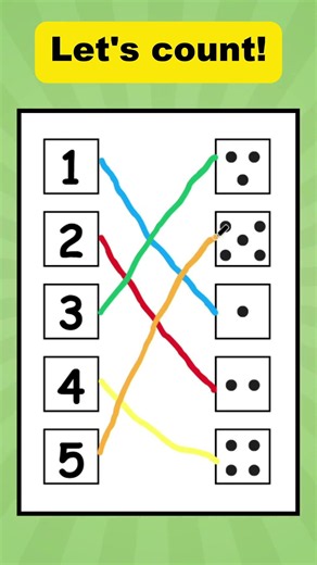 Let's Count 1–10 | Numbers to Dots Counting Activity for Kids and Toddlers
