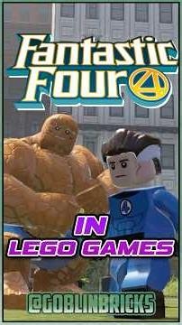 Fantastic Four in LEGO Games!