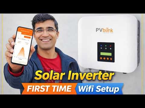 Solar Inverter WIFI Connection | Solar Inverter Ko WIFI Se Kaise Connect Kare | Pvblink Inverter