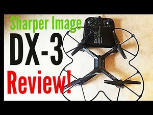 Sharper Image DX-3 Drone Review with Surprise Visit!!