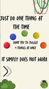 STOP MULTITASKING! (Your Brain Hates It) #studyhacks #study #animation