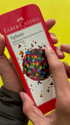 faber castell Geometry Box Sphere vs GR8 Review & Comparison #stationery #unboxingvideo #art